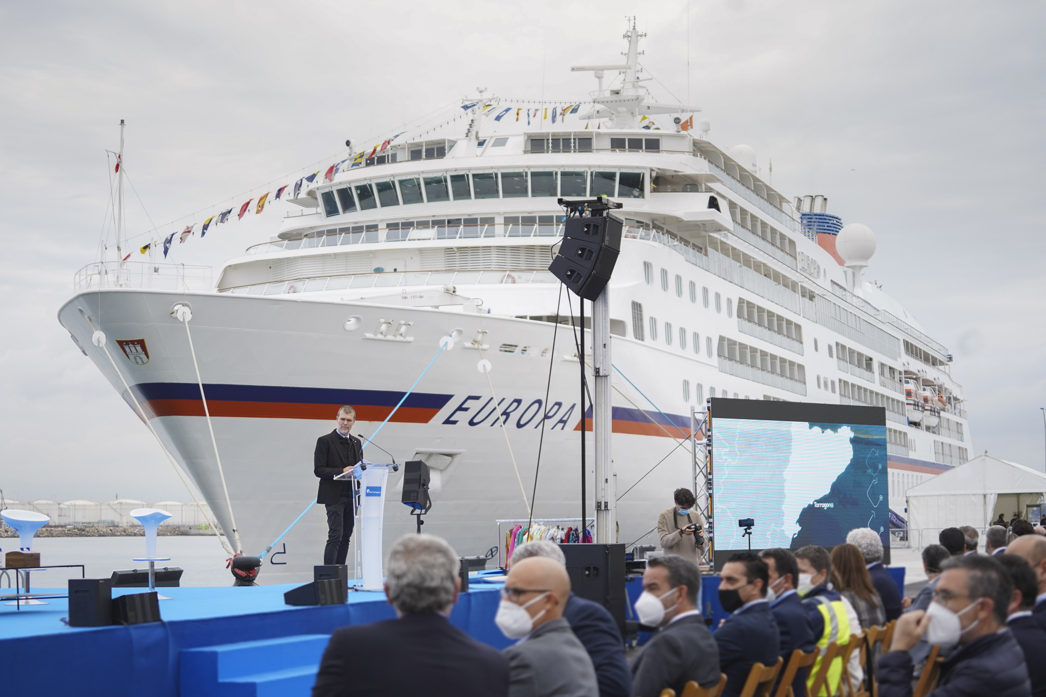 port tarragona inaugura el nuevo moll de balears